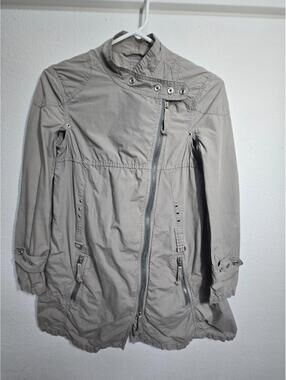 J. Lindeberg Vintage 100% Cotton Wms XS Utility Jacket Urban Tech Skandinavian
